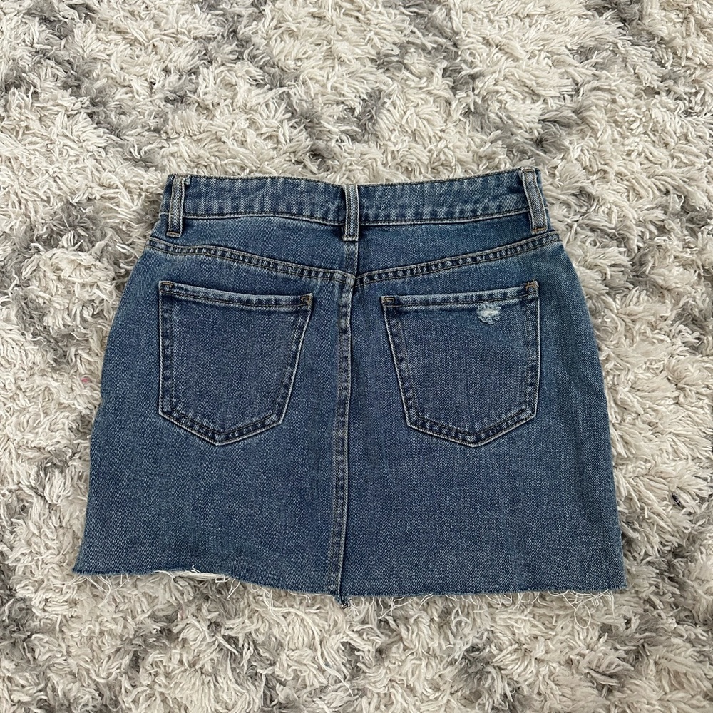 Mini jean skirt size 24
